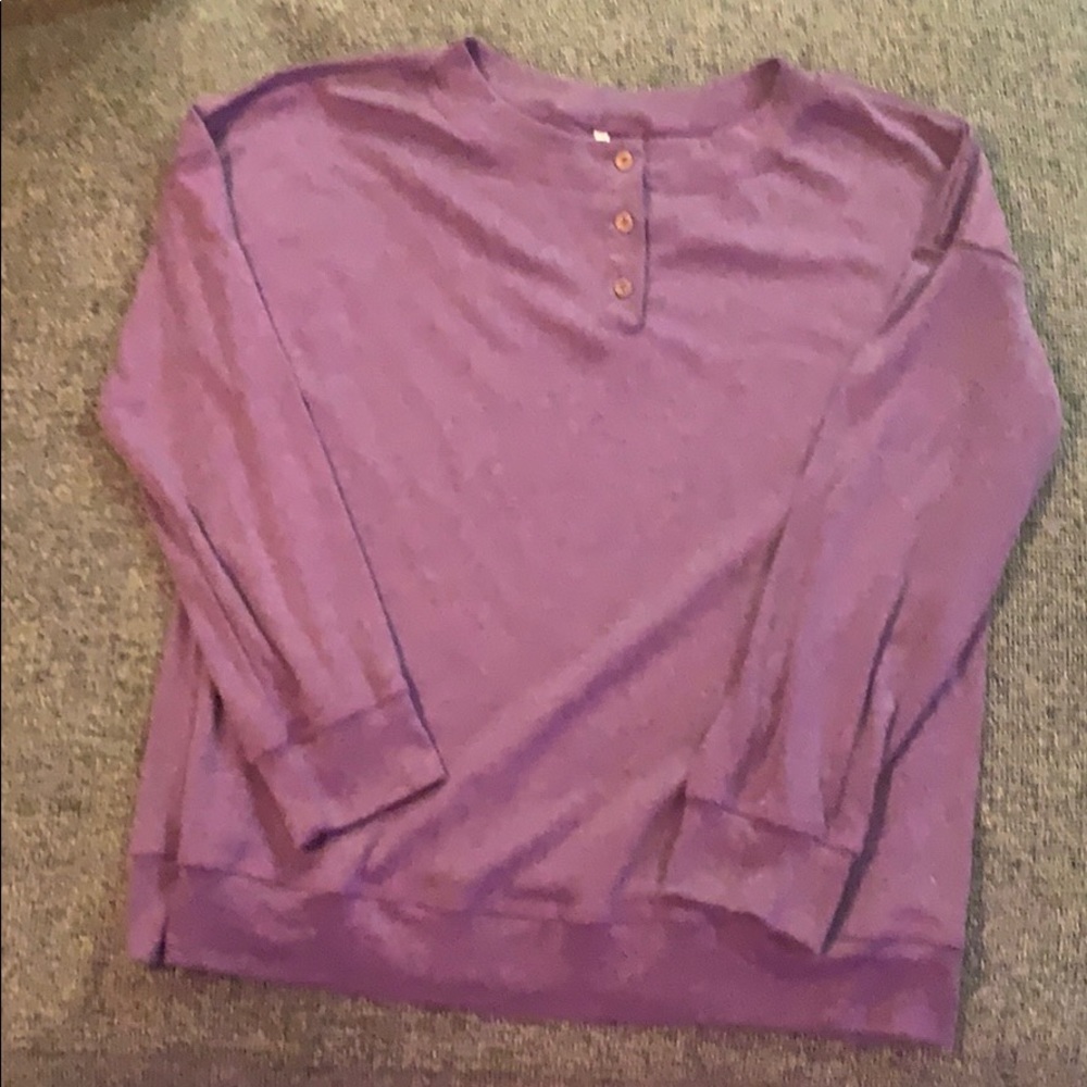 Purple Henley